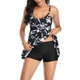 thumbnail image 2 of LYXSSBYX Swimsuits for Women Two Piece Womens Printing Two Piece Sexy Push-Up Pad Swimwear Swimsuit Beachwear Set, 2 of 9