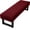 Burgundy, variant on ATJIA Stretch Jacquard Dining Bench Cover Anti-Dust Removable Bench Slipcover for Bedroom Kitchen Hotel Banquet