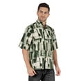 thumbnail image 3 of Inkmeso Printed Hawaiian Casual Button-Down Shirt For Men's Half Sleeve Beach Holiday Shirt, 3 of 7