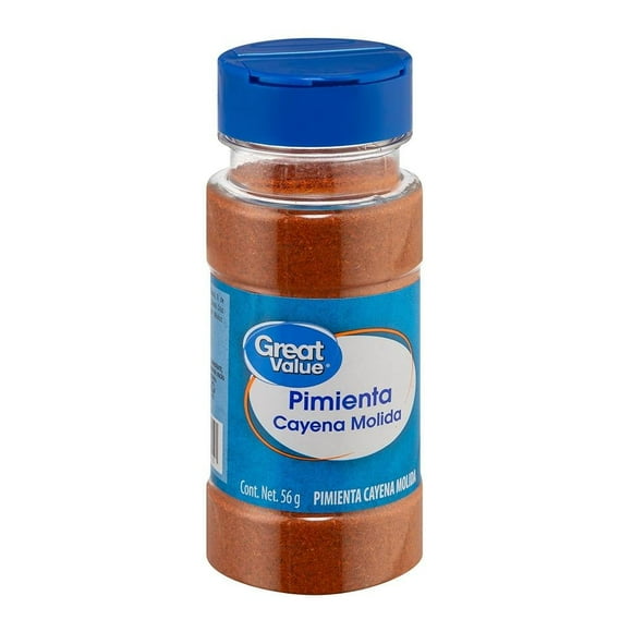 Pimienta cayena Great Value molida 56 g