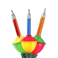 thumbnail image 2 of Northlight 7-Count Multi Color Retro Christmas Bubble Light Set, 6ft Green Wire, 2 of 4