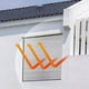 thumbnail image 4 of Double Sided Aluminum Foil Insulation Film Roof Sunroom Window Insulation Car Sunshade Sunscreen Film Glass Sticker Window Film Blackouts With 6 Suction Cup, 4 of 6