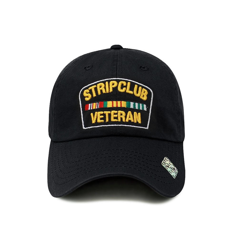 ChoKoLids Strip Club Veteran Snapback Dad hat - Flat Visor Baseball Cap