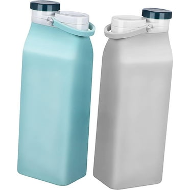 Water Cup Sports Water Bottles Collapsible Water Jug Outdoorsy Gifts Squeeze Water Bag Water Drinking Bottle Collapsible Water Bottles Travel Water Bottle Collapsible Kettles 2 Pcs