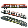 thumbnail image 3 of Shisuyan 3pcs Simulation Electric Train Toy Kids Train Toy Educational Train Toy Funny Train Toy, 3 of 8