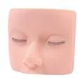 thumbnail image 2 of Cabeza de maniquí para pestañas, extensión de pestañas, portátil, resistente, práctica de maquillaje, para artistas que enseñan extensiones de, 2 of 9