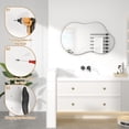 thumbnail image 7 of PAIHOME Irregular Wall Mirrors 24"×36" – Black Asymmetrical Wavy Decorative Bathroom Mirrors for Bedroom Living Room, 7 of 7