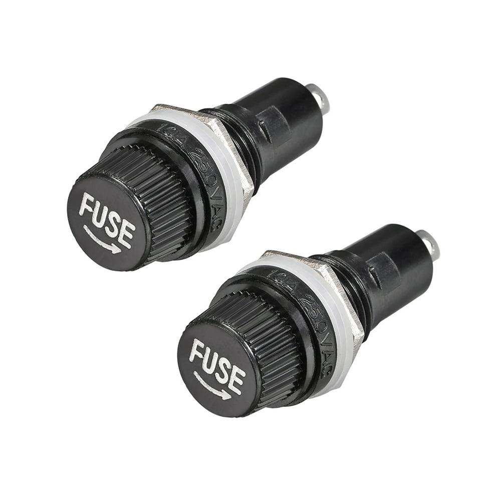 Screw Cap Panel Mounted 5mm x 20mm Fuse Holder AC 125V/15A 250V/10A