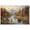 Unframe-style, variant on Rustic Mountain Landscape Canvas Wall Art Wildlife Nature Posters Log Cabin River Waterfall Elk Bear Eagle Artwork Lodge Decor for Living Room Bedroom Lake House