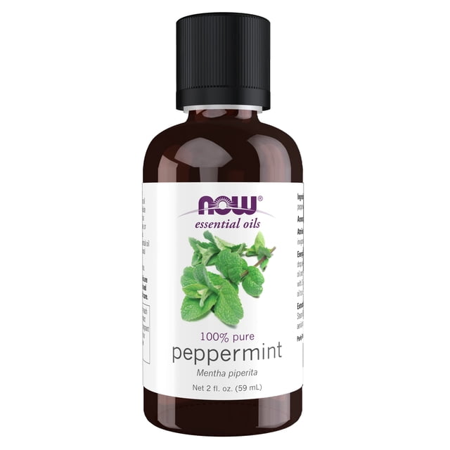Aceite esencial NOW de menta 100% puro 60 ml
