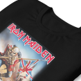 thumbnail image 3 of Iron Maiden - Flag Unisex T-Shirt - Black - Small, 3 of 8