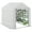 White#8, variant on Outdoor Lighting Outsunny Raised Garden Bed with Mini Greenhouse, Galvanized Outdoor Planter Box with Cover, for Herbs and Vegetables, Use for Patio, Garden, Balcony, White Cover and Brown Planter,O