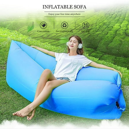 Inflatable Air Lounger Portable Airbag Chair Outdoor Waterproof