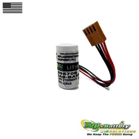 Replacement Battery For Computer ternacell B9670B, Omron C120F Series, C20 Series Qty.1