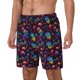 thumbnail image 1 of Balery mushroom colorful Skull Bañador para hombre, shorts de playa de secado rápido con entrepierna y forro de compresión-X-Large, 1 of 6