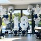 thumbnail image 5 of Kit de arco de globos de confeti azul marino, plateado y blanco, 120 piezas de 12 pulgadas, 10 pulgadas, 5 pulgadas, kit de arcos de guirnalda de látex para graduación, cumpleaños, boda, aniversa, 5 of 5