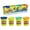 Dark Blue/Bright Green/Orange/Green, variant on Play-Doh 4 Pack of Wild Non-Toxic Colors, 4-Ounce Cans (Dark Blue, Bright Green, Orange, Green), Classroom Supplies, Preschool Crafts