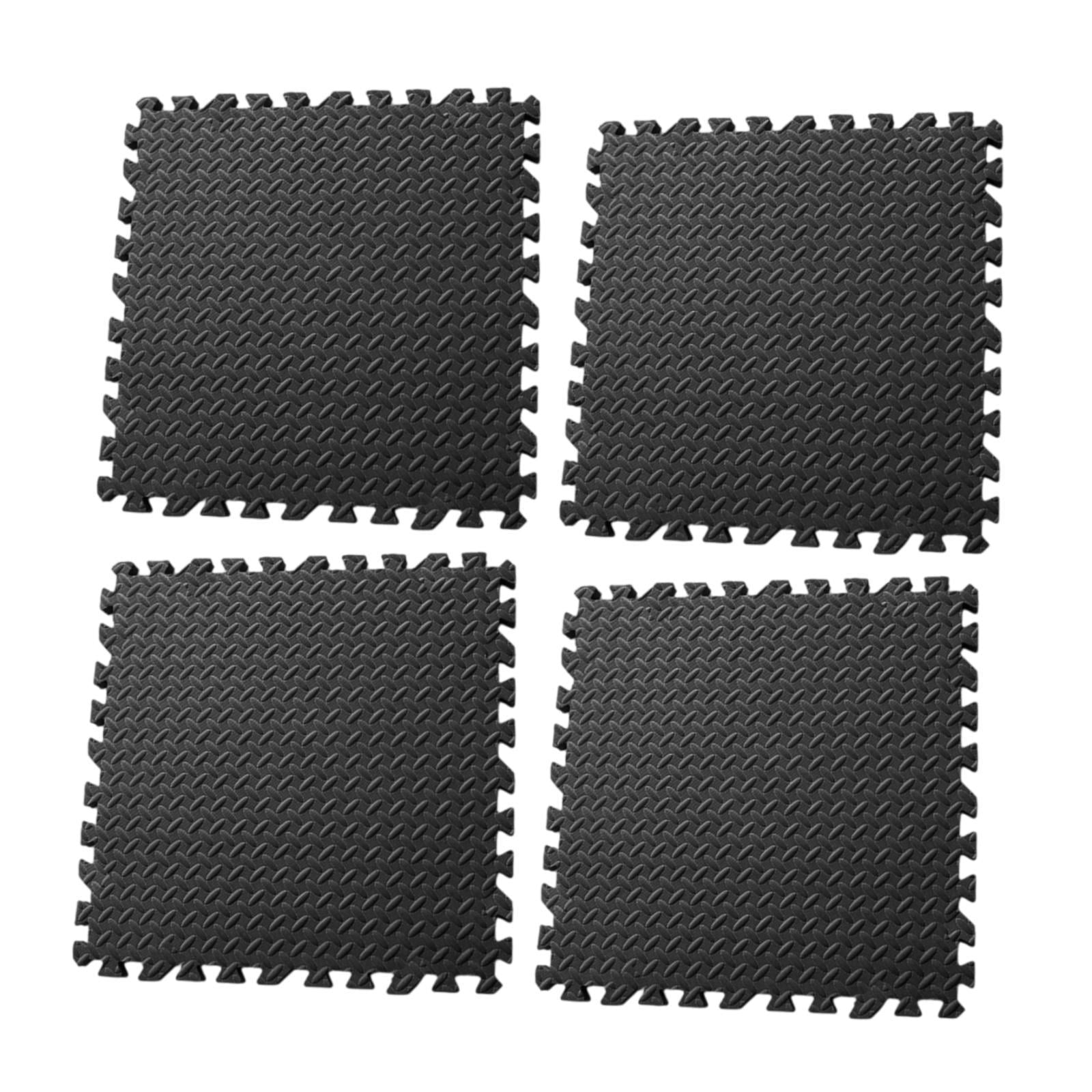 Lipstore 4 Pieces Puzzle Exercise Mat Thickened Kids Play Areas for Yoga Home Fitness