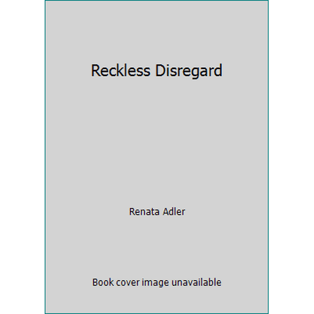 Pre-Owned Reckless Disregard (Hardcover) 0394527518 9780394527512