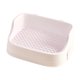 thumbnail image 5 of Caja de arena para conejos, bandeja para mascotas, inodoro para mascotas, bandeja de entrenamiento para ir al baño para mascotas pequeñas de interior Blanco, 5 of 9