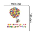 thumbnail image 3 of KIDS DAYCARE - Removable Kids Playroom Child Care Educational Décor A-Z Alphabet Letters Multicolored Balloons & House Design Vinyl Wall Decal Sticker 9" x 10", 3 of 5