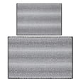 thumbnail image 4 of Mainstays Textured Grey 15 Piece Shower Curtain & Rug Bath Set, 70x 72, Grey, 4 of 6