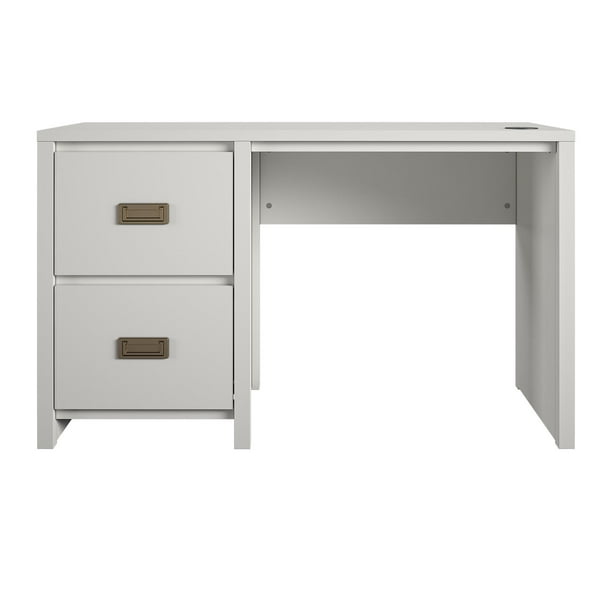 Little Seeds Monarch Hill Haven White Single Pedestal Kids Desk