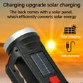 thumbnail image 6 of Uuiauoio Solar Rechargeable LED Spotlight Searchlights, Handheld LED Searchlight, Multi-Functional Portable Lamp Camping Lantern Flashlight, Household Flashlight Outdoor Bright, 6 of 9
