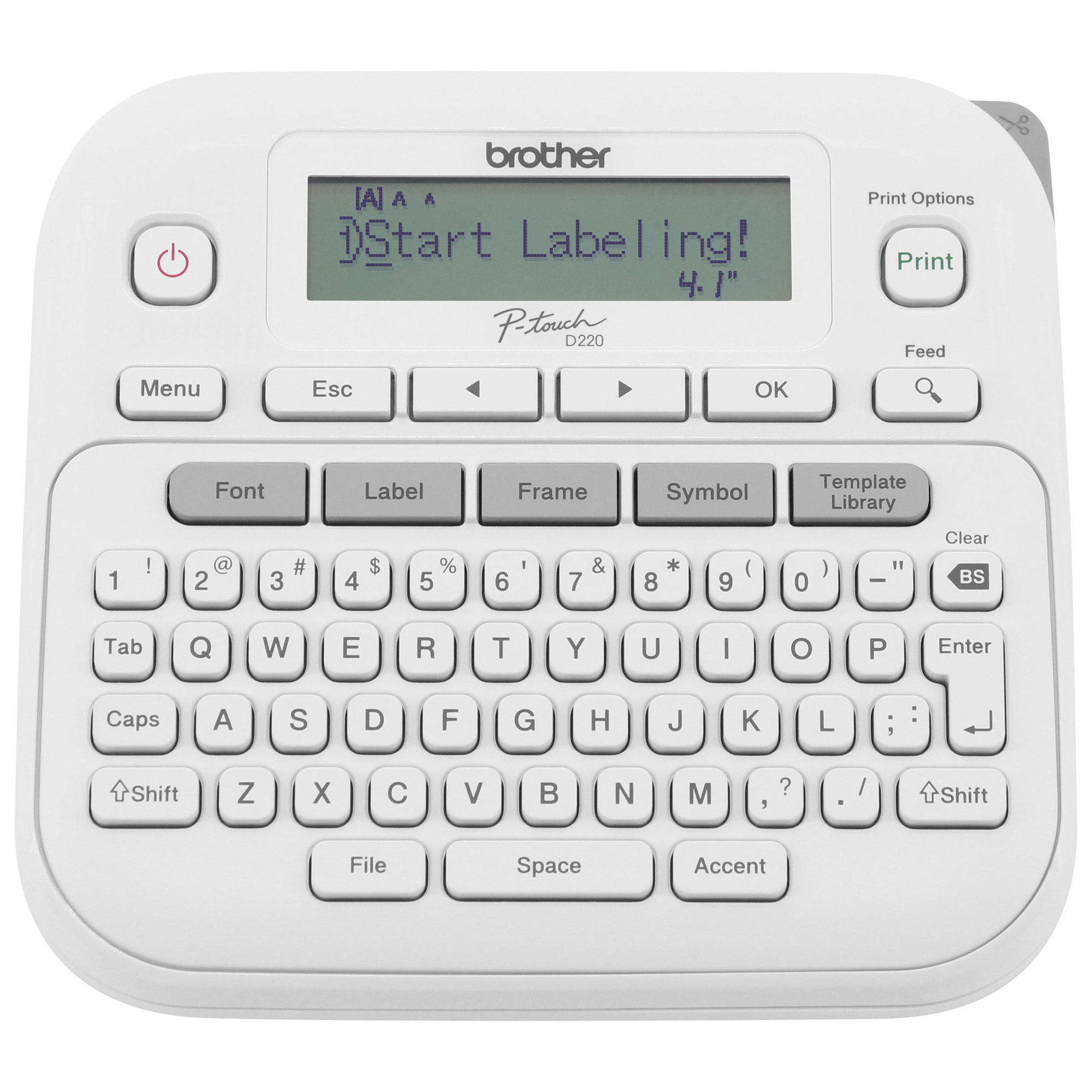 Brother P-touch PT-D220 Label Maker with QWERTY Keyboard