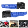 thumbnail image 4 of Pedales Par de pedales de clavijas delanteras Modificación de motocicleta para Honda CB125R CB300R CB1300SF CB600FBlue,Estriberas delanteras para motocicleta, reposapiés, pedales delanteros, estribera Higoodz Accesorio de coche, 4 of 7