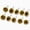 Gold and Silver, variant on 10 Pcs Gold Cheer Pom Pom Keychain Foil Charm Keyring with Hooks for Women Cheerleader Accessories Gifts