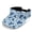 Blue Floral Print, variant on UV Protection Polyester Fabric Sun Visor for Running Beach, Adjustable Adjustable Strap Breathable Sports Sun Visor Hat, Leopard Sketch Pattern