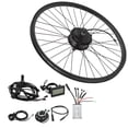 thumbnail image 2 of Kit de conversión de Motor de cubo de rueda delantera de bicicleta, controlador de Motor de 24V y 250W, resistente al agua, 26 pulgadas, Panel LCD3, 2 of 10