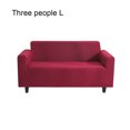 thumbnail image 3 of maskred Sofa Cover Elastic All-inclusive Sleeve Dust-proof Slipcover Scratch-resistant Covers Protector Full Coverage Home Decor Wine red L, 3 of 6