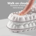 thumbnail image 3 of Stepprs Insoles, Cloud Massage Shoe Stepper Insoles for for Women Men, Memory Foam Insole with Arch Support for All-Day Comfort Relieves Foot Fatigue (Orange, Men 4-4.5/Women 5.5-6), 3 of 7