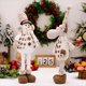 thumbnail image 2 of Adornos Navideños de Pie Muñeca Elástica para Decoración de Piso de Navidad Alce de Peluche Decoración Navideña, 2 of 10