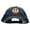 Navy, variant on Smiley Face Embroidered Big Size Special Cotton Low Profile Trucker Cap - Navy XL-3XL