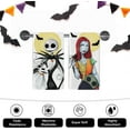 thumbnail image 6 of Halloween Jack Kitchen Dish Towels Set of 2, Spooky Sally Skull Ghost Moon Bat Hand Towels Drying Baking Cooking Cloth, Funny Holiday Party Home Kitchen Decor 18 x 26 Inch, 6 of 7