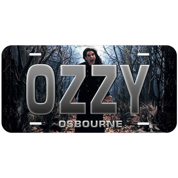 Ozzy TAG01 Novelty Car Auto License Plate