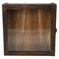 thumbnail image 1 of Boîte de Rangement en Bois Rétro pour Spécimens, Boîte d'Exposition pour Fleurs Séchées, Ombre de Maison en Bois, 1 of 8
