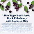 thumbnail image 2 of Dr Teal's Shea Sugar Body Scrub, Black Elderberry with Essential Oils, 19 oz, 2 of 11