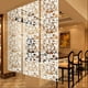thumbnail image 1 of 4pcs Pantalla Colgante Tabique Separador de s Cortina Divisores Muebles Mariposa Adorno Salón Hogar - Blanco Sunnimix Separador de separación de habitación, 1 of 7