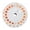Orange, variant on CEORPER Bright Colored Floating Fly Fishing Line Braided Multicolor Backing Line