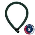 thumbnail image 1 of Abus, IvyTex IVERA 7210K, Chain Lock, Key, 7mm, 85cm, 2.8', Diving Blue, 1 of 1