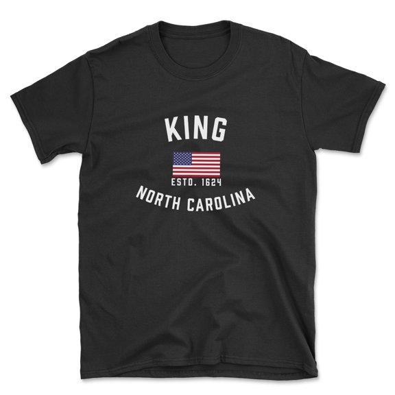 King North Carolina Patriot Men's Cotton T-Shirt