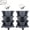 Dark Gray, variant on DUNCHATY Double Harvest Strawberry Tower (6-Tier, 2-Pack) - Space-Saving Vertical Planter for Balconies, Red