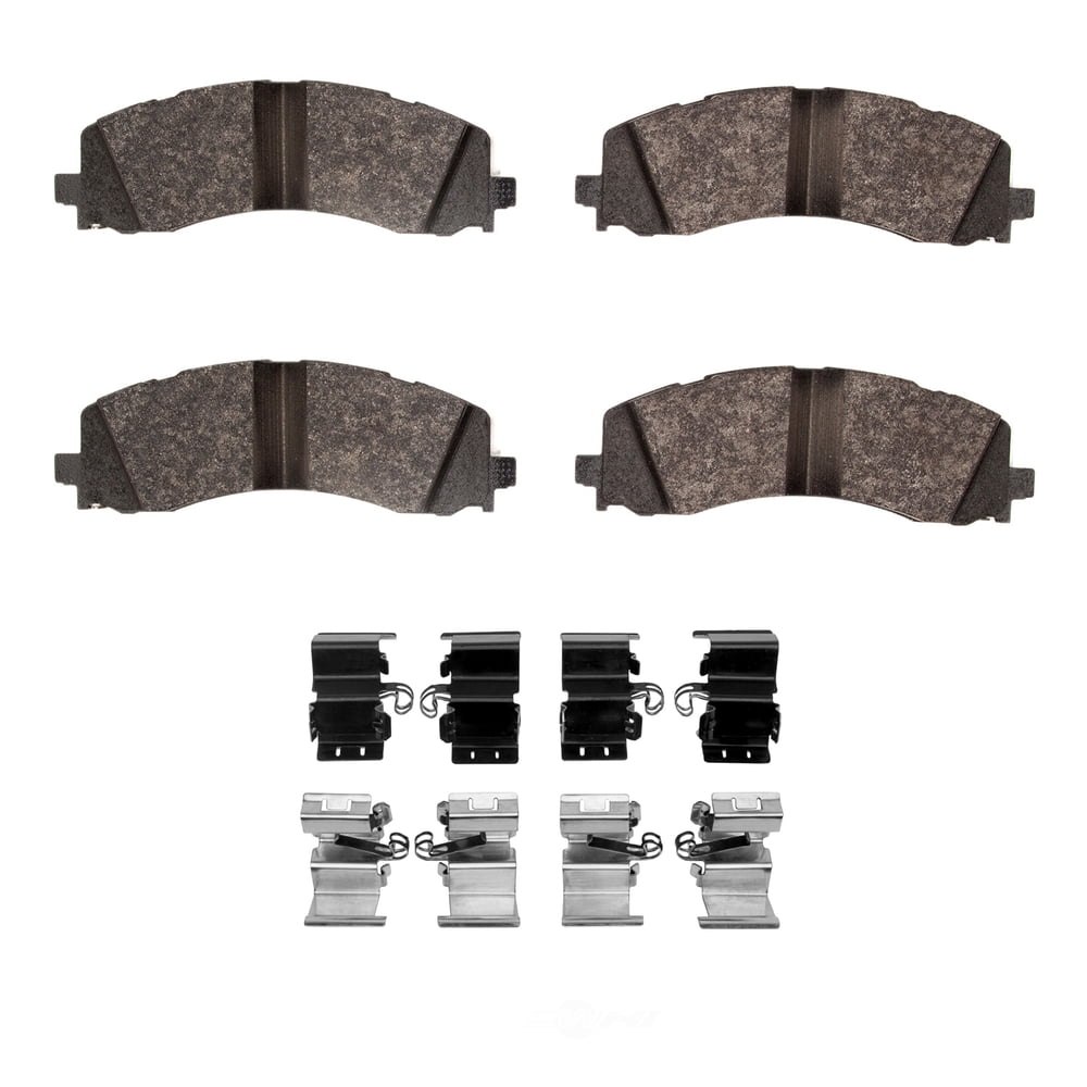 Dynamic Friction Company 1214-2225-01 DFC Heavy Duty Pads and Hardware Kit