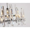 thumbnail image 3 of Bethel International Chandelier Chrome Metal & Crystal, 3 of 4