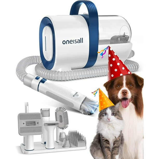 Dépilateur d’animaux électriques pour animaux de compagnie, aspirateur à  fourrure Kit de toilettage professionnel pour cadeau de chien