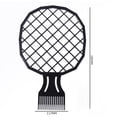 thumbnail image 4 of Peine De Peinado Mujeres Hombres Afro Dirty Braid Peine Peluquería Twist Curly Perm Tool (Negro), 4 of 7